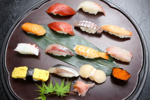 Sushi Earrings from Beneath The Chopsticks Collection