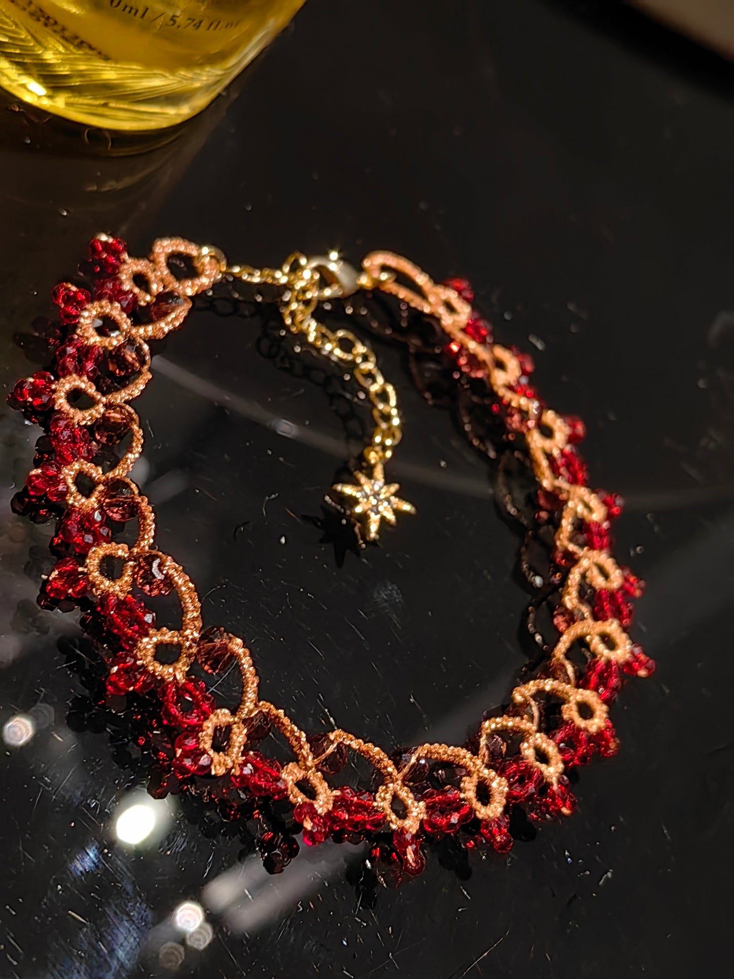 Crimson Glow Necklace