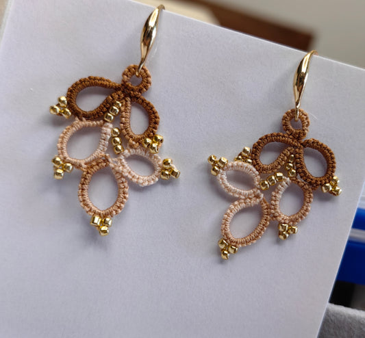 Lace-Inspired Earrings