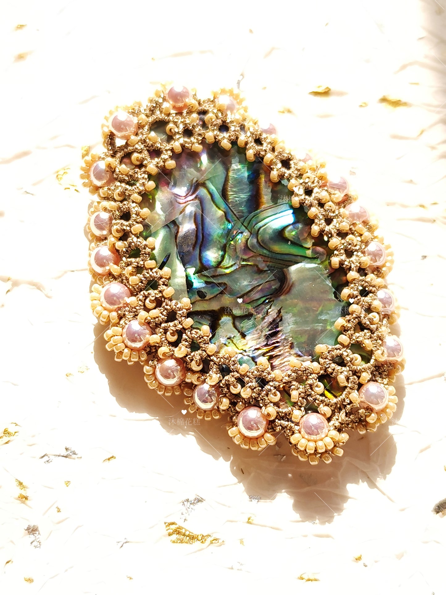 Mother-of-Pearl Brooch