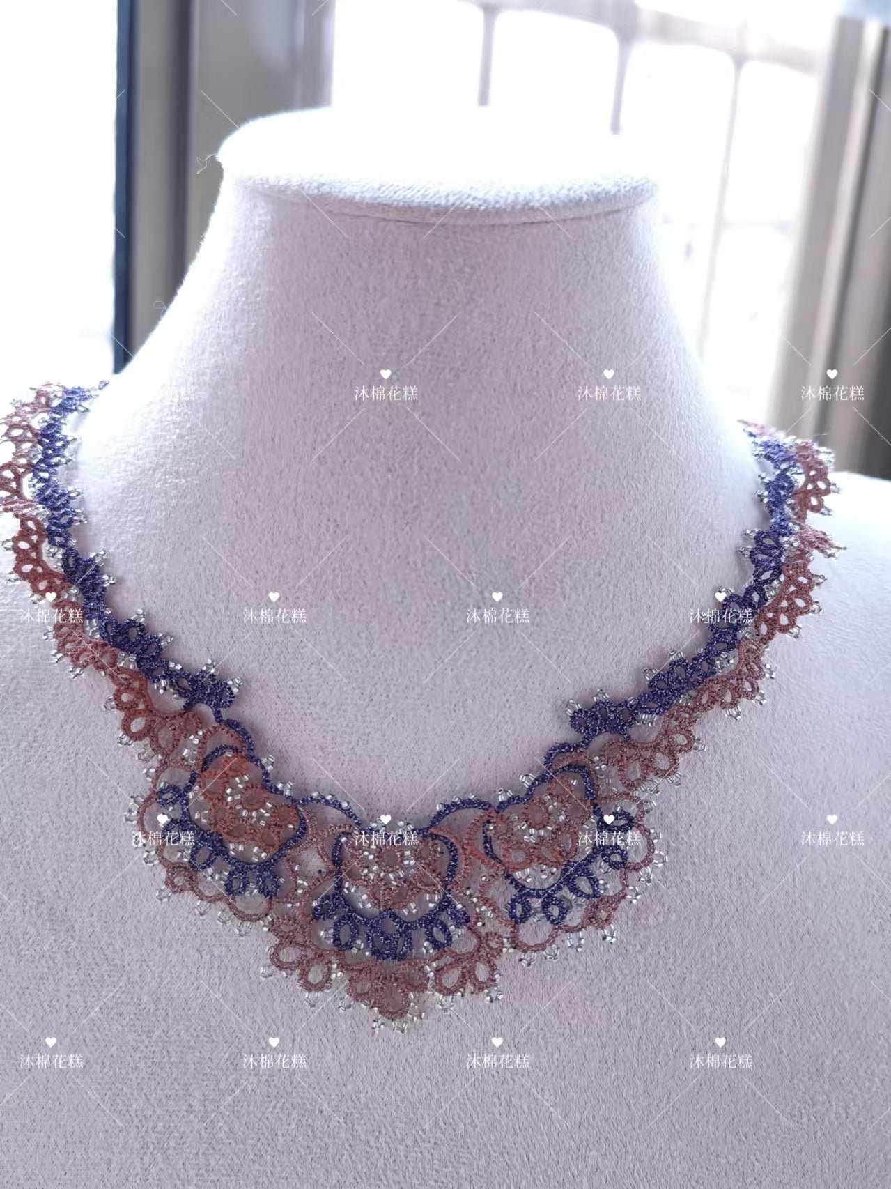 Shuttle Tatting Necklace