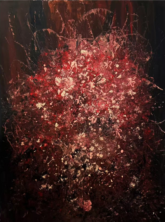 Painting: Dancing Blossoms by Dan. Y