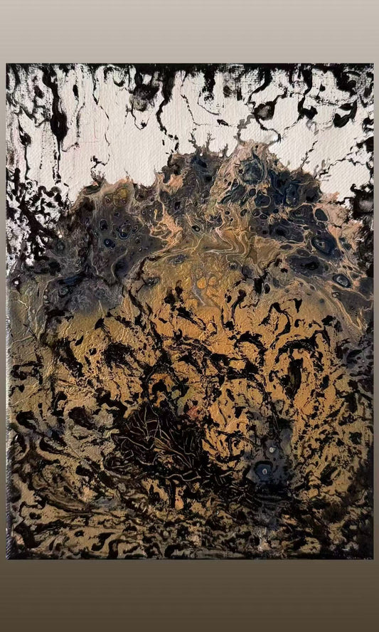 Painting: Resonant Silence by Dan. Y