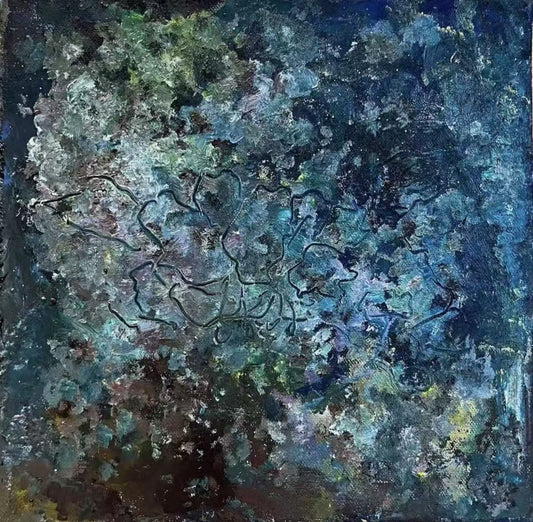 Painting: Galactic Process by Dan. Y