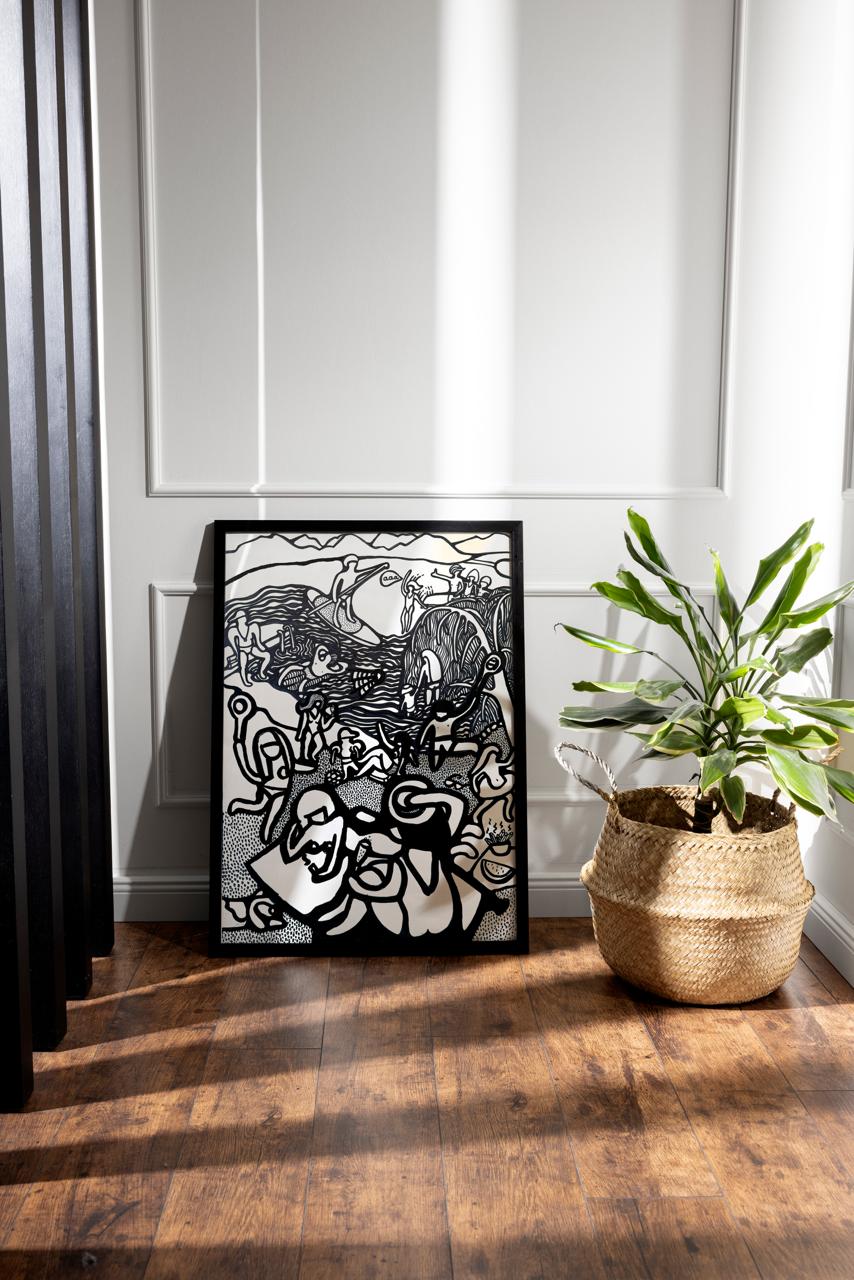 Painting: Richti Badi by Karolina Kocoń