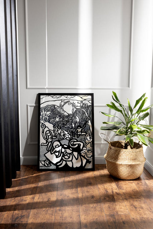 Painting: Richti Badi by Karolina Kocoń