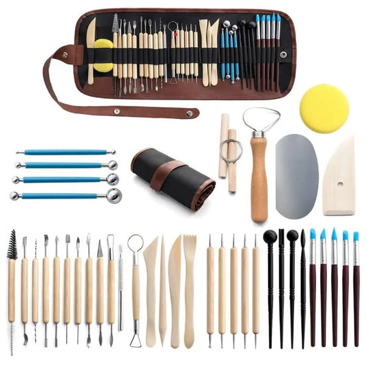 Clay Pottery Tools Kit