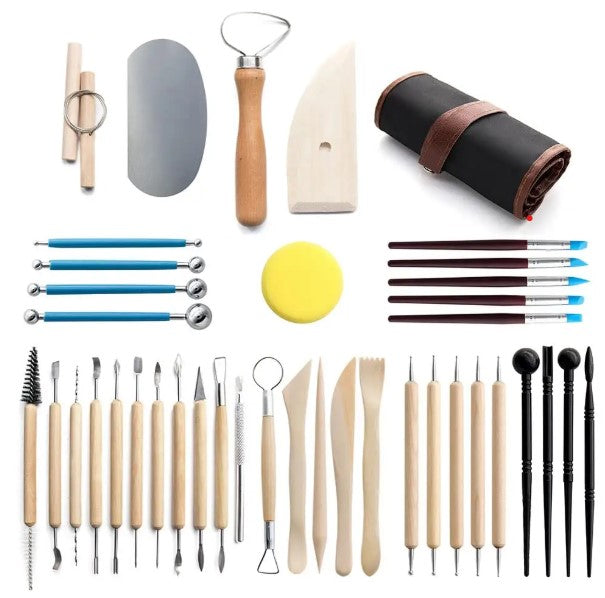Clay Pottery Tools Kit