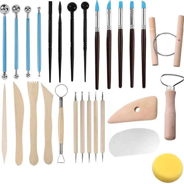 Clay Pottery Tools Kit