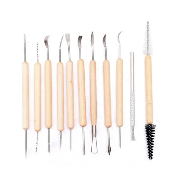 Clay Pottery Tools Kit