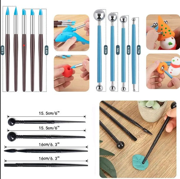 Clay Pottery Tools Kit